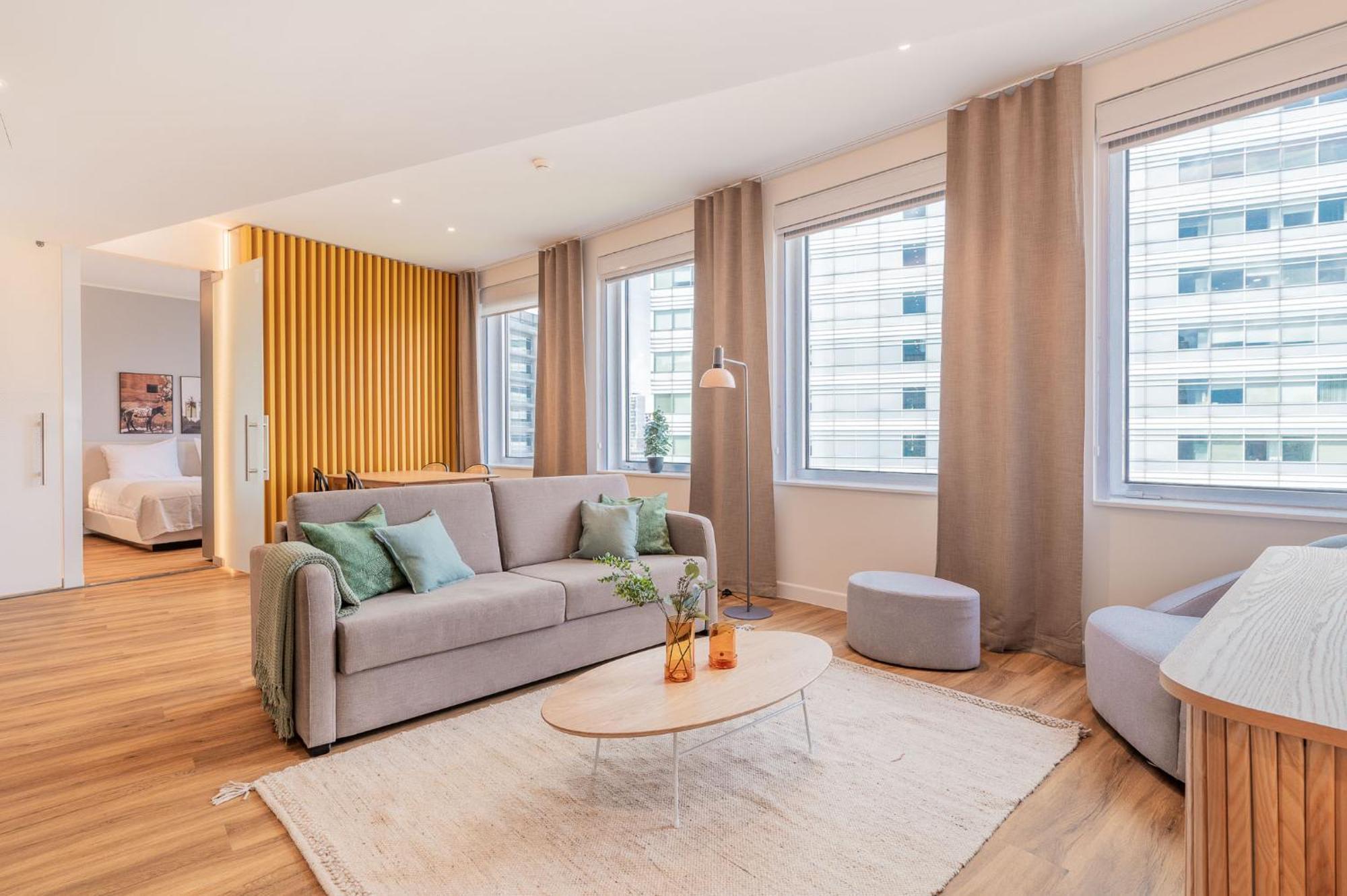 Suite met 1 Slaapkamer en een Slaapbank